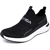 Nautica Men's Slip-On Sneakers – Casual Fashion Shoes for Walking, in Medium & Wide Widths