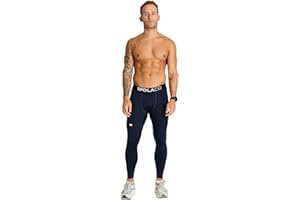 WOLACO Fulton Compression Pant Athletic Baselayer Running Tights for Men