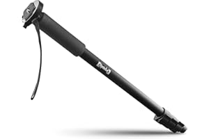 Opteka 72-Inch Photo Video Monopod with Quick Release for Digital SLR Cameras and Camcorders Black