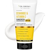 Dr. Sheth's Ceramide &amp; Vitamin C Sunscreen SPF 50+, 1.76 Oz/50g