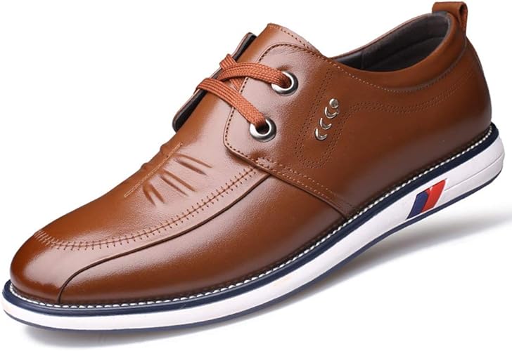 Amazon 実りの秋 カジュアルシューズ メンズ 春 レースアップ 紳士靴 革靴 男性 ビジネス おしゃれ 軽量 通気性 歩きやすい 耐久性 スタイリッシュ 滑り止め クッション お兄系 通勤 実りの秋 レースアップシューズ