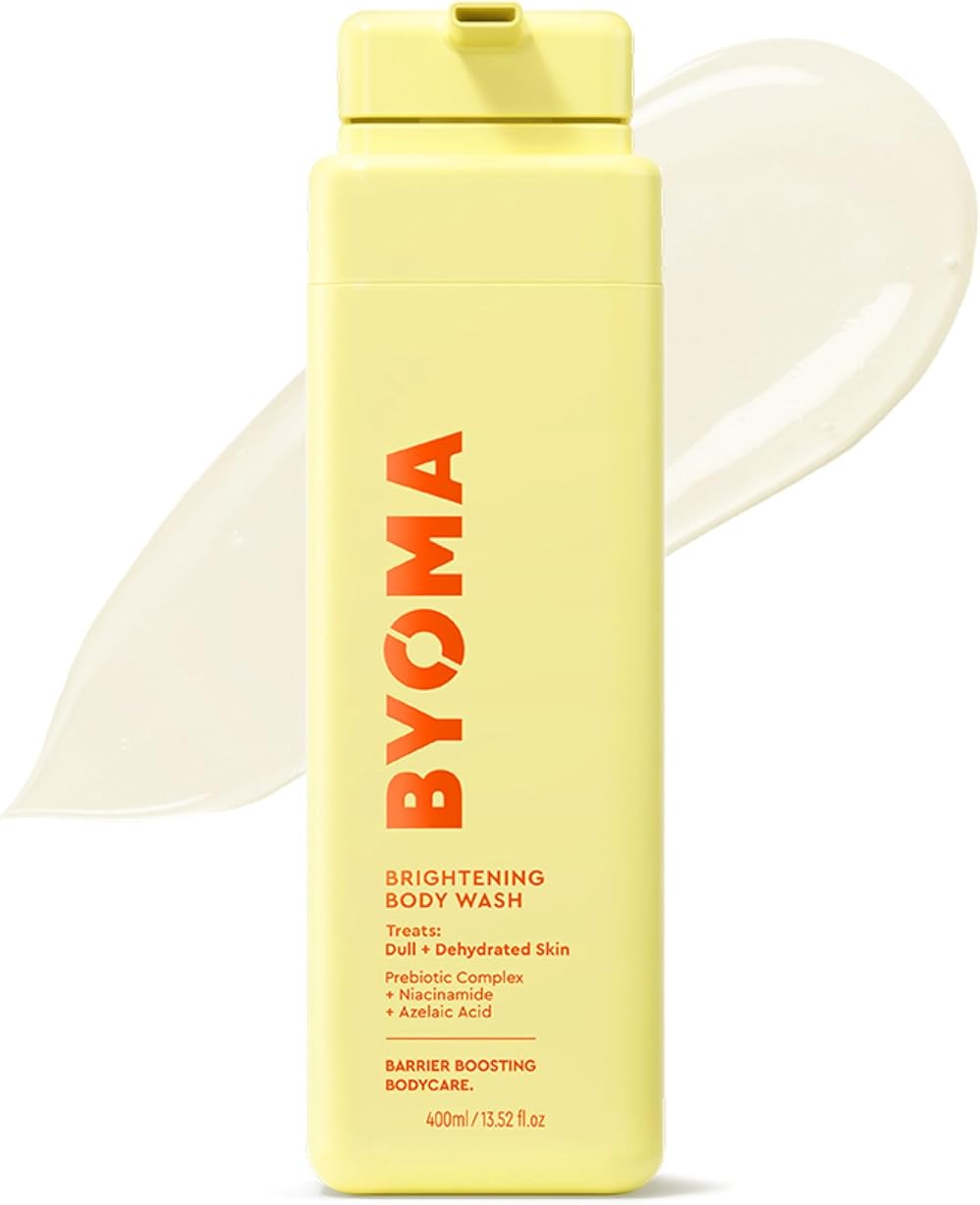 BYOMA Brightening Body Wash 400ml Niacinamide Azelaic Acid vegan cruelty free