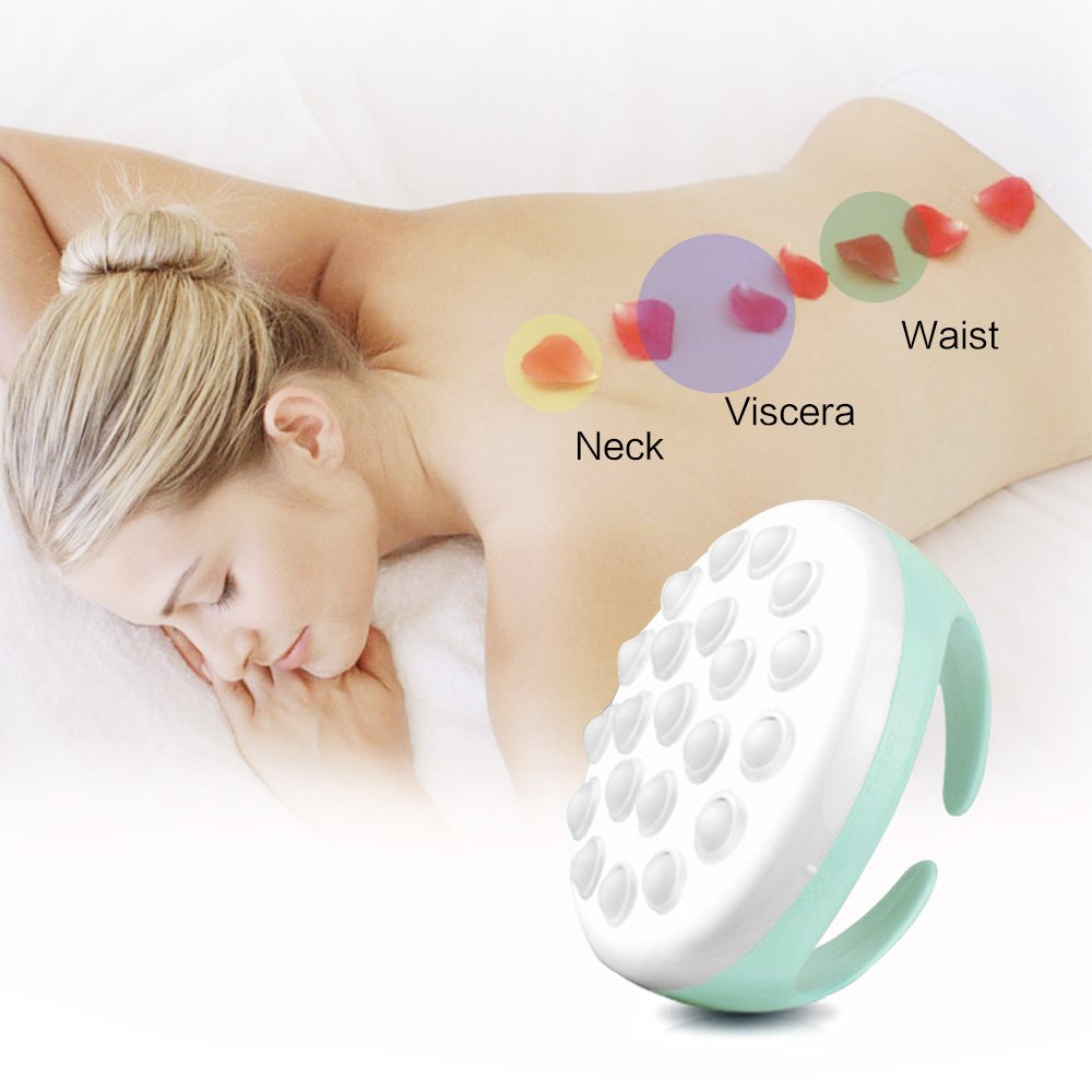 TOUCHBeauty Cellulite Massager Body Slimmer Removal Brush Mitt Green TB-0826A