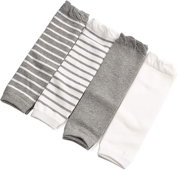 Amazon Co Jp Todu ベビーレッグウォーマー 赤ちゃん 綿 膝当て 通気性 柔らかい 可愛い ホットセール 衝撃緩和 足元冷え 4足セット 服 ファッション小物
