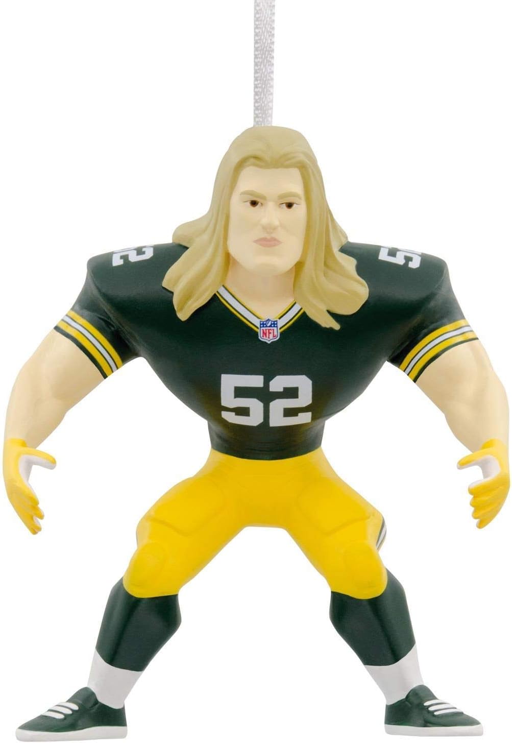 Amazon Com Hallmark Nfl Green Bay Packers Clay Matthews Christmas