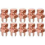 10 Pcs High Strength Split Bolt Connectors 4 Gauge 8 Gauge Solid UL Listed