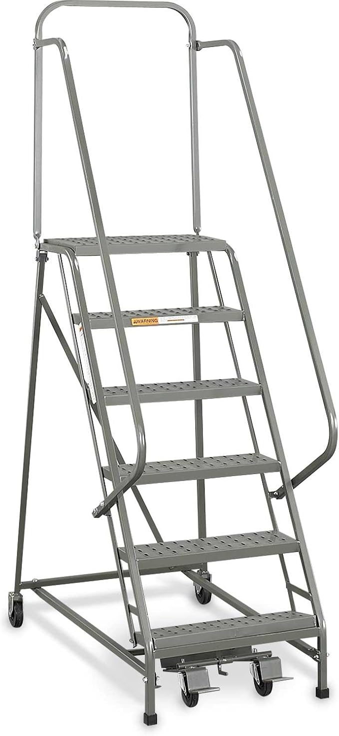 EGA 60 Standard Slope Ladders 6 Steps With Handrails 20"Wx14"D