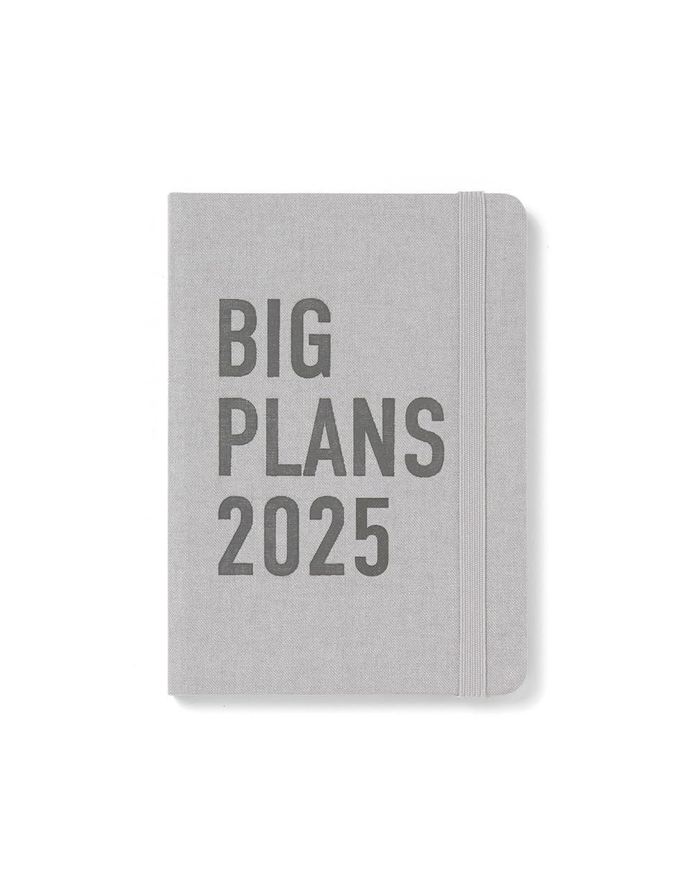 Letts of London Big Plans A6 week to view 2025 diary - stone