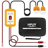 HPUY ECMPro Universal ECM Motor Tester for Electronically Commutated Motors | 24 Inch Leads Provides"Go/No Go"Results No Batteries Required ECM Motor Tester HVAC