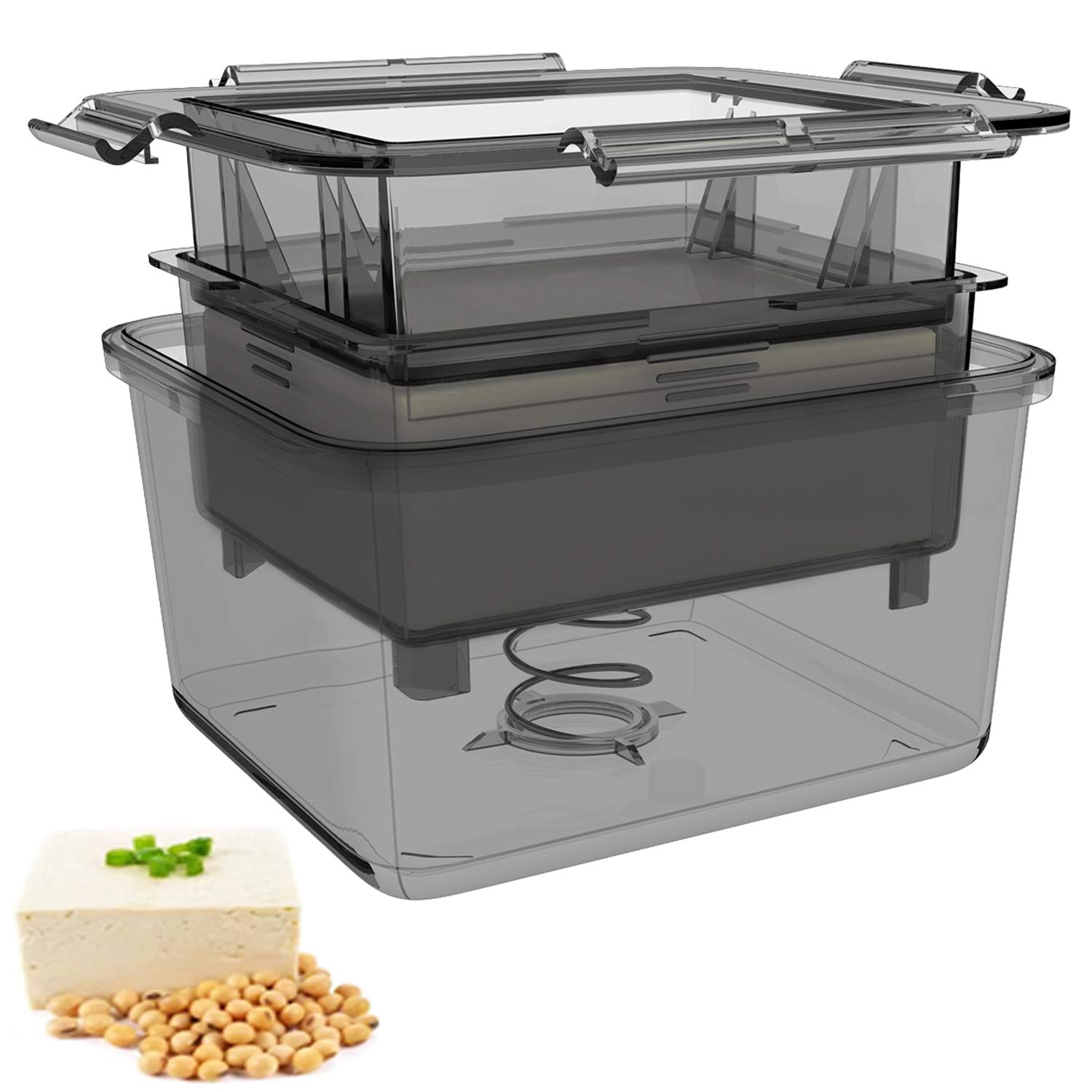 TOFIIGREM Tofu Press - Grey Tofu Presser Easily