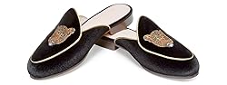Journey West Women's Mules Flats with Embroidery