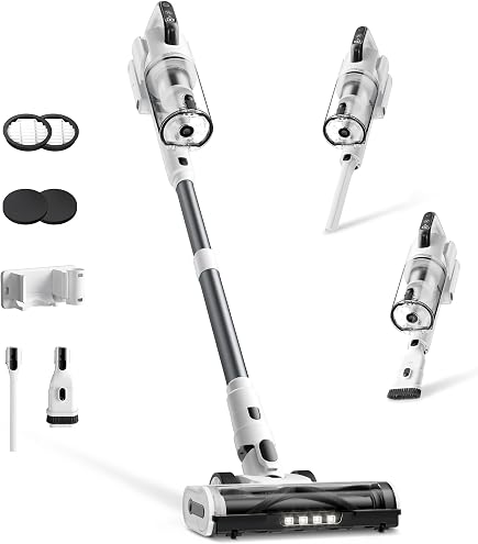 Hearten Cordless Vacuum Cleaner 本体 Amazon.com - Hearten Cordless Vacuum Cleaner 45 Minute with Green