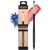Profusion Cosmetics Small Firm Eyeshadow Brush - Professional Eye Makeup Brush, Eyeshadow Blending Brush-Dense Rounded Hair Bristles and Best for Pigments &amp; Glitter