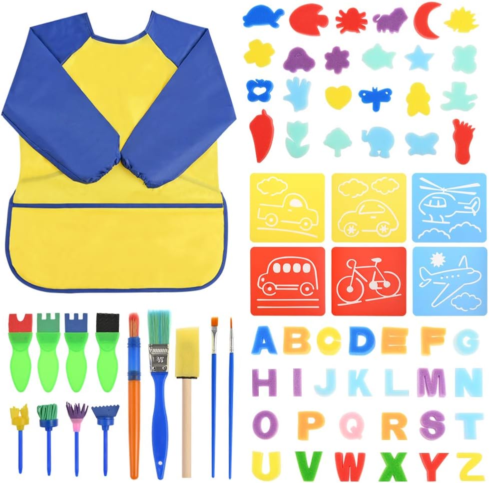 grembiule per kit di pittura