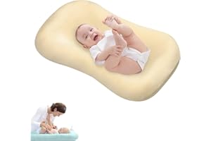 Baby Lounger, Bionic Design Baby Lounger for Newborn 0-24 Months, Soft Organic Breathable for Infants (Beige)