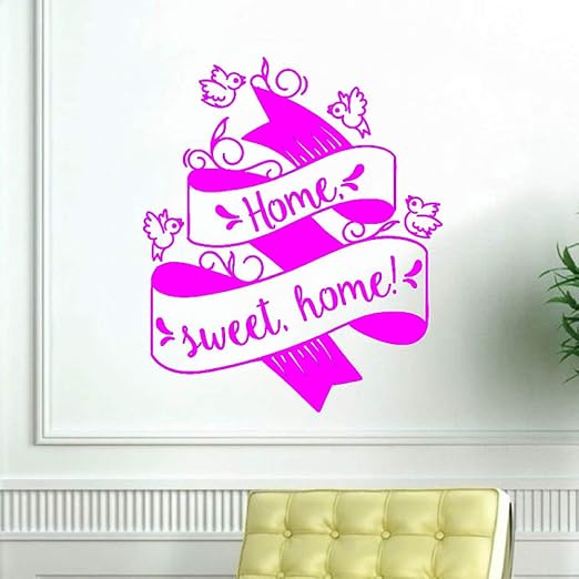 Hogar Dulce Hogar Cita Etiqueta De La Pared Vinilo Decoracion