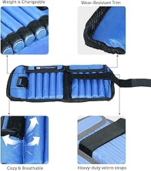 Gymenist Pair Of Ankle Weights Can Be Adjusted Up