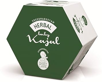 Sreedhareeyam Ayurveda Herbal Baby Kajal (2 Pack)