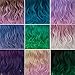 Mildiso Purple Wigs for Women: Short Curly Wavy Bob Lavender Purple Synthetic Wig with Caps for Daily & Party Use - M004PP