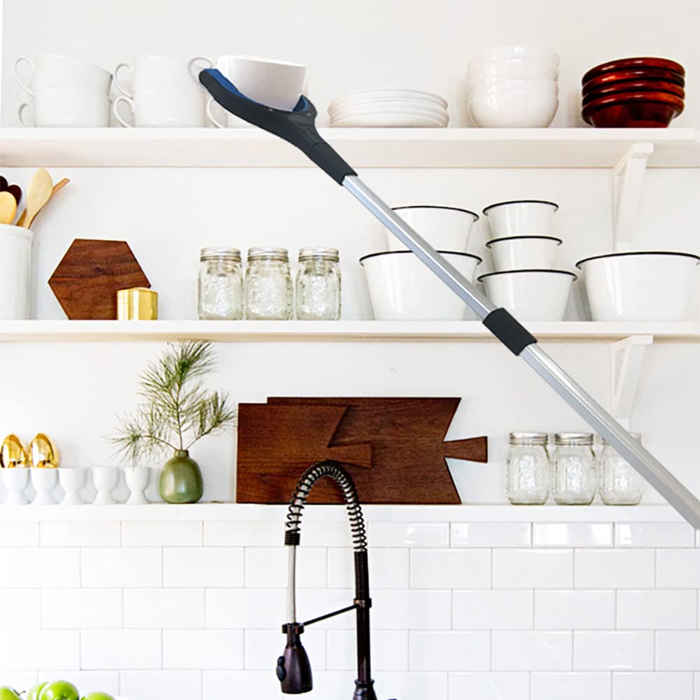 2-Pack Grabber for Elderly, 33 Inch Long Picker Upper Grabber for Elderly, Arm Extender Grabber, Foldable Pick Up Grabber Stick, Trash Pickers, Trash Picker Upper, Grab It Reaching Tool