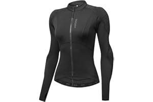 WOSAWE Mesh Motorcycle Jacket Women Padded Motorcycle Shirt with Armor Summer Sport Bike Protective Gear