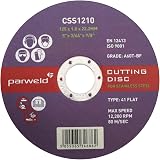 (PACK OF 50) Parweld 125mm x 1mm Thin Stainless Steel Cutting Discs 5" view 2