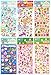 3D-SANTA-HOHOHO - 6 Sheets Merry Christmas 3d Stickers For Kid - Puffy Dimensional Scrapbook Stickers - Size 3.5 x 6.75 Inch./Sheet