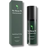No More PE Desensitizing Delay Spray for Men 5 ml (40 Pumps), Unscented Climax Control Delay Spray with Improved Numbing Effect, Increases Men&rsquo;s Time in Bed
