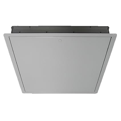 1 Hour Fire Rated 542 X 740 Steel Loft Trap Door Hinged Insulated