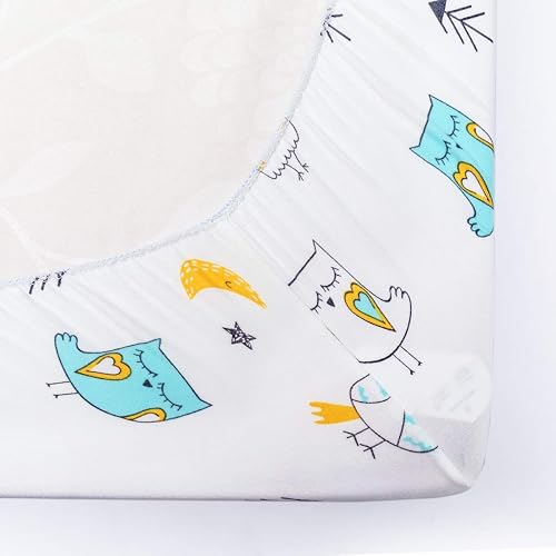 Breathable Jersey Knit Playard Cover BROLEX 2-Pack Stretchy Pack N Play ...