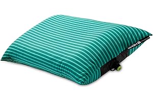 NEMO EQUIPMENT NEMO Fillo Elite Ultralight Pillow | Inflatable Backpacking Pillow for Travel, Backpacking, and Camping, Sapphire Stripe