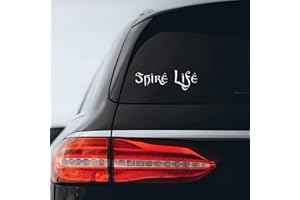 BARGAIN MAX DECALS Shire Life Inspired LOTR Sticker Decal Notebook Car Laptop 8" x 2.5" (White)