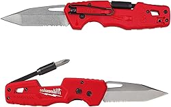 Milwaukee FASTBACK Folding Utility Knife w/Blade