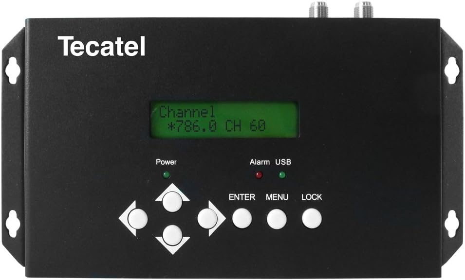 TECATEL mod-dimhd6 – HD Modulator COFDM HDMI Input with USB, Black