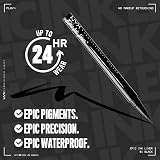 NYX Epic Ink Liner Black Waterproof Liquid Eyeliner 1 Stroke Pigment view 2