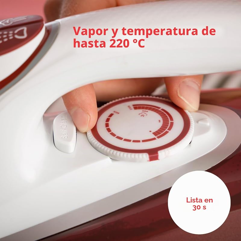 Optima Relief 3100 Steam Iron 3100W, Sopro 220 g/min, Cerâmica