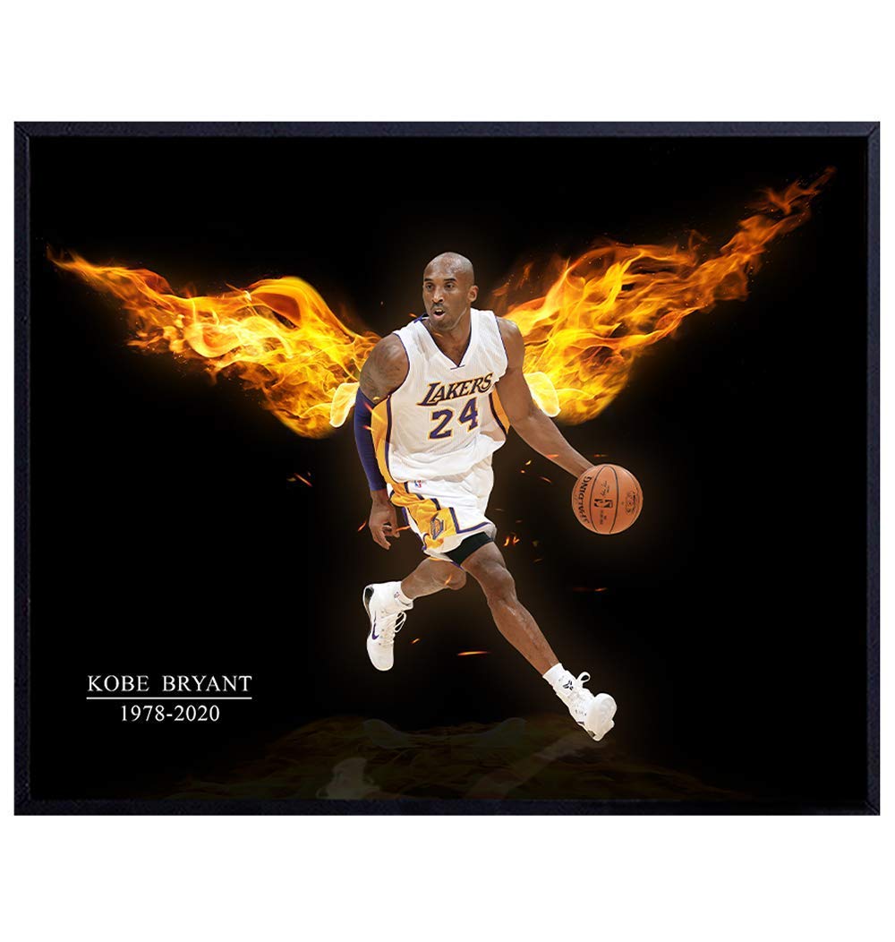 Amazon.com: Kobe Bryant Wall Art Decor - Kobe Bryant Poster - 8x10 Kobe