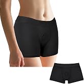 Quker Bean Classic Nylon Boxer Briefs for Strap on