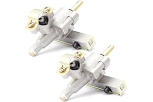 Mhrxusd 2 Pack Griddle Burner Control Valve Compatible with Blackstone 22 Inch Tabletop Griddle Model 1666/1813/1842, Fit for 2 Burner Flat Top Propane Grill Valve with Igniters Port