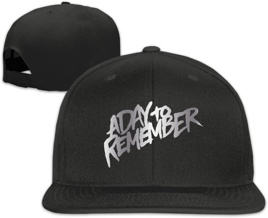 A Day To Remember Logo Platinum Style Baseball Cap Black