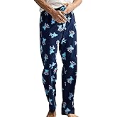 Disney Mens Lounge Pants Stitch Pajama Bottoms