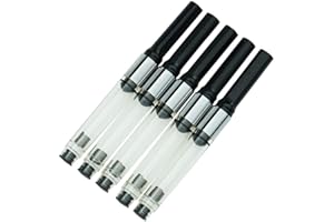 ASVINE Hongdian Fountain Pen Ink Converter, Pack of 5, Bore Diameter 3.4mm