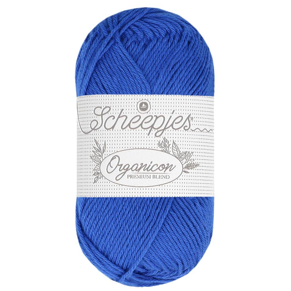 Scheepjes - Scheepjes Organicon 252 Blue Orchid Yarn - 1 x 50 g