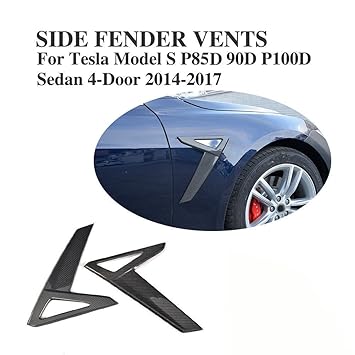 Amazoncom Jcsportline Fibra De Carbono Side Fender Vents