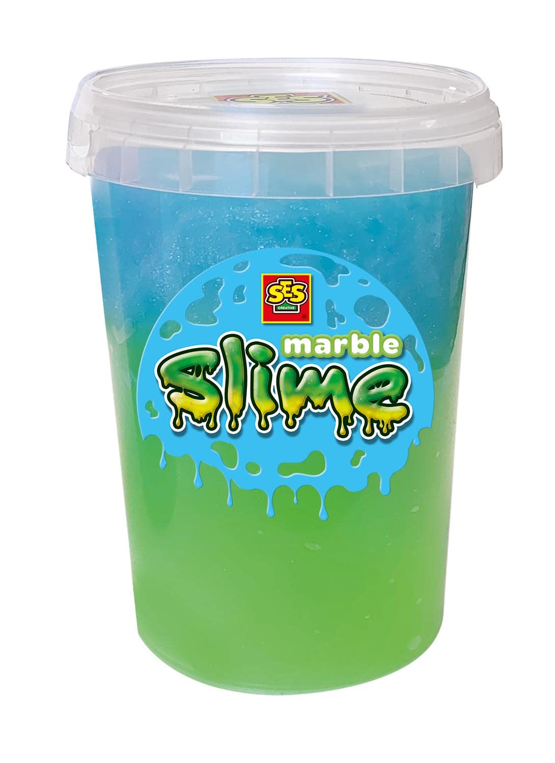Marble slime - Green and blue 200gr