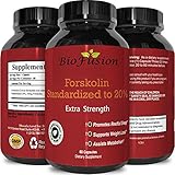 Forskolin Extract for Weight Loss - Coleus Forskolin Root Helps Burn Fat & Boost Metabolism For A Slimmer Physique -#1 Antioxidant - Suppress Appetite & Reduce Cravings For Men & Women - 60 CAPSULES