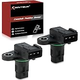 Engine Camshaft Position Sensor for Kia Forte Soul Forte5 Hyundai Elantra | 39350-23910 For Forte5 Sportage Spectra Tucson 2004-2021 1.8L 2.0L Replace#39350-23700,PC661, Set of 2