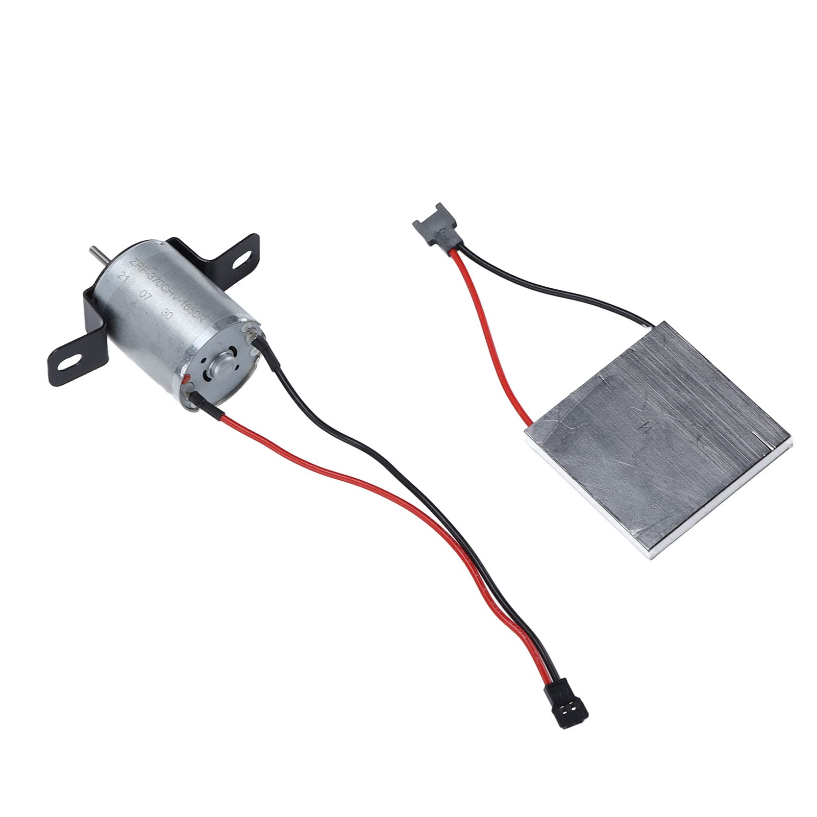 Goshyda Universal Fireplace Fan Motor Set, Wood Stove Fan Generator Sheet, Easy to Install, For Use As Spare Parts