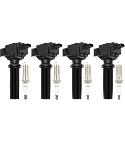汽車 Amazon.com: 4 Pack Engine Ignition Coil Pack 90048-52126