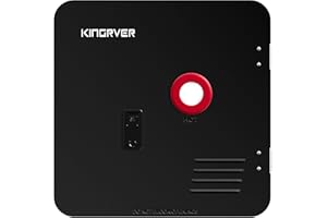 KINGRVER 18 x 18 Inches Black Door kit - This Only for KINGRVER RV Tankless Water Heaters without Door, Water Heater not Included, Galvanized Steel